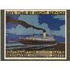 Image 1 : Kenneth Shoesmith: Save Time by Night  Ship Print