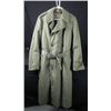 Image 1 : U.S. ARMY "OD" OFFICER'S HEAVY RAINCOAT W/LINER SIZE M