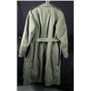 Image 2 : U.S. ARMY "OD" OFFICER'S HEAVY RAINCOAT W/LINER SIZE M