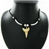 Image 1 : Shark Ivory Choker Necklace (JEW-2951)