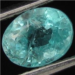 1.16ct Blue Green Natural Apatite Oval (GEM-39704)