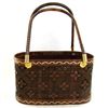 Image 1 : Finely Hand-woven Lipao Gold Plate Handbag (ACT-453)