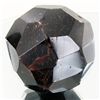 Image 1 : 845ct Large Polished Deep Maroon Garnet Crystal (MIN-001683)