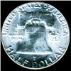 Image 2 : 1957 Franklin Half MS64 FBL RARE Underweight ERROR (COI-11144)