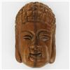 Image 1 : Handcarved Mahogany Buddha Pendant (CLB-1062)