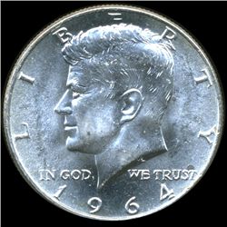 1964 JFK Half MS63/64 Underweight ERROR (COI-10612)