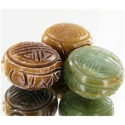 375ct Green Jade Beads Parcel (GEM-49639)