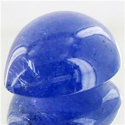 14.2ct Tanzanite Cabochon Strong Color (GEM-45446)