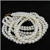 Image 1 : White Saltwater Pearl Three Strand Necklace (JEW-250C)