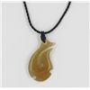 Image 1 : Rare White Buffalo Horn Hawaiian Fishhook Choker (JEW-1408)