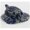 Image 2 : 31gm Carved Lapis Turtle On Base (MIN-001895)
