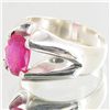 Image 2 : 35twc Ruby Sterling Ring (JEW-4102A)