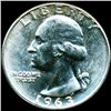 Image 1 : 1963D Washington 25c MS65 (COI-12416)