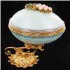 Image 2 : Fabrege Style Decorative Egg Ring Box (DEC-604)