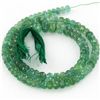 Image 1 : 60ct HiGrade Clean Dark Gn Zambian Emerald Bead Strand (JEW-4256)