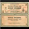 Image 1 : 1941 WW2 Guerrilla Rebel Philippines 5P Note Negros (CUR-07265)