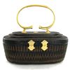 Image 2 : Finely Hand-woven Lipao Gold Plate Handbag (ACT-434)