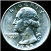 Image 1 : 1955D Washington 25c MS64 (COI-12055)