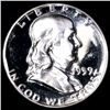 Image 2 : 1959 Franklin Proof Half PR63CAM Double Die (COI-11016)