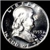 Image 2 : 1953 Franklin Proof Half PR65CAM Double Die (COI-10960)