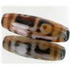 Image 1 : 125ct Large Tibet Dzi Agate Bead (GEM-49659)
