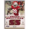 Image 1 : 2010 NCAA Sweet Spot Chris Wells Dual Event-Worn Material Rookie Insert Card