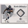 Image 1 : 2008 SP Rookie Authentics Steve Slaton Event-Worn Jersey Rookie Insert Card
