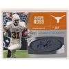 Image 1 : 2007 Sage Hit Aaron Ross Autographed Rookie Card