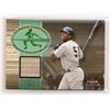 Image 1 : 2002 Fleer Lumber Company Bernie Williams Game-Used Bat Insert Card
