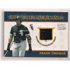 Image 1 : 2003 Bazooka Frank Thomas Game-Worn Jersey Insert Card