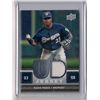 Image 1 : 2008 Upper Deck Rickie Weeks Game-Used Jersey Insert Card