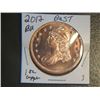 Image 1 : 2012 1 OUNCE COPPER BUST