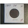 Image 1 : 1864 2 CENT COPPER