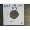 Image 1 : 1863 INDIAN HEAD CENT