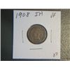 Image 1 : 1908 INDIAN HEAD CENT