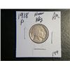 Image 1 : 1918 P BUFFALO NICKEL
