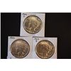 Image 1 : 1922, 1922-S & 1922-D Peace $1; Lot of 3; EST. $75-140