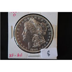1881-O Silver Morgan $1; XF-AU; EST. $30-50