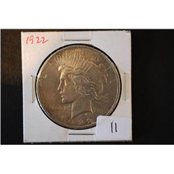 1922 Peace $1; EST. $30-40