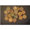 Image 2 : Indian Head One Cent; Various Dates & Conditions; Lot of 25; EST. $30-40