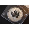 Image 1 : 1998 Canada $5 "Maple Leaf"; 9999 Fine Silver 1 Oz.; EST. $50-60