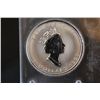 Image 2 : 1998 Canada $5 "Maple Leaf"; 9999 Fine Silver 1 Oz.; EST. $50-60