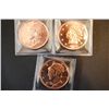 Image 1 : Copper Round; .999 Fine Copper 1 Oz.; Lot of 3; EST. $5-10