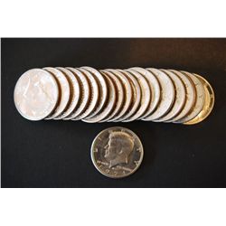 1971-D Kennedy Half Dollar; Lot of 19; EST. $15-30