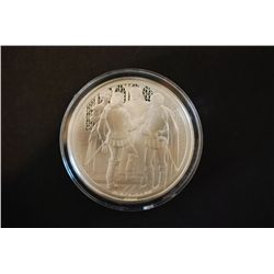 Shakespeare Tragedy Sterling Round; All's Well That Ends Well; .925 Silver .530 Oz.; EST. $20-30