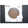 Image 1 : 1826 Large One Cent; EST. $60-70