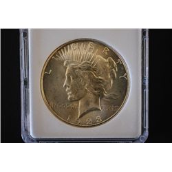 1923-S Peace $1; MCPCG Graded MS65; EST. $300-350