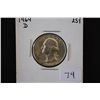 Image 1 : 1964-D Washington Quarter; EST. $5-10