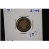 Image 1 : 1914-D Barber One Dime; VG8; EST. $3-6