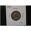 Image 1 : 1949 Washington Quarter; EST. $10-15